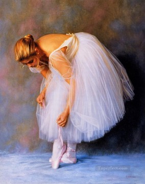 bailarina de ballet impresionista Pinturas al óleo
